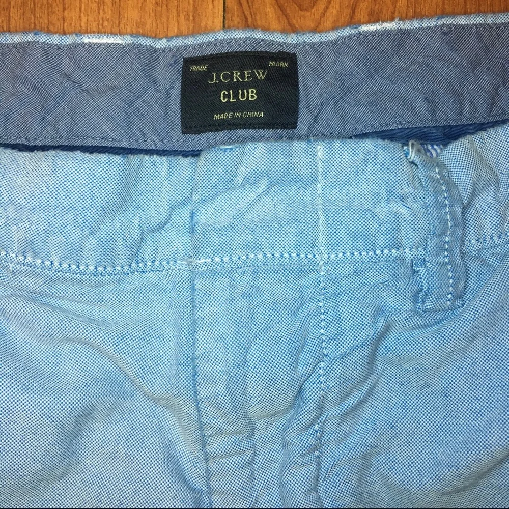 J. CREW Men’s Club Light Blue Shorts 30
